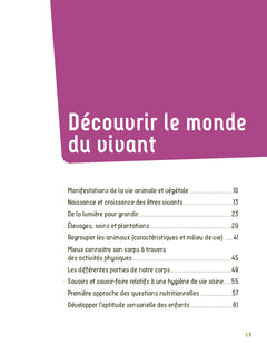 50 expériences pour explorer le monde en maternelle