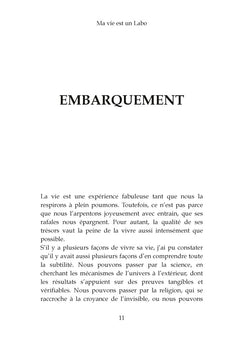 Ma vie est un Labo et la vôtre aussi