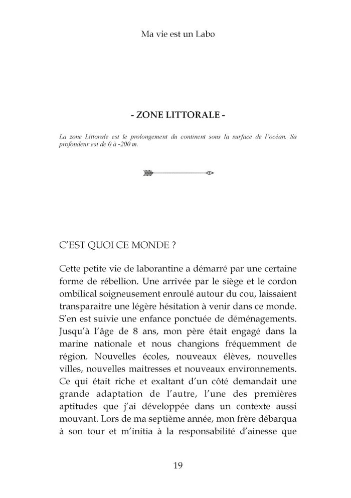 Ma vie est un Labo et la vôtre aussi