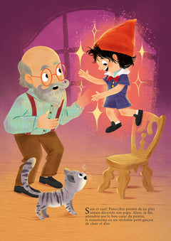 Livre projecteur - Les aventures de Pinocchio