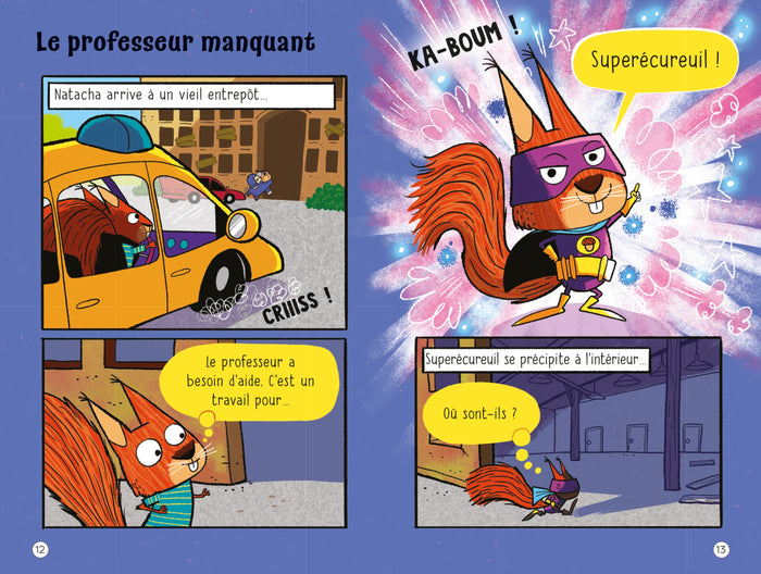 Superécureuil et le faiseur de pluie - Histoires à énigmes