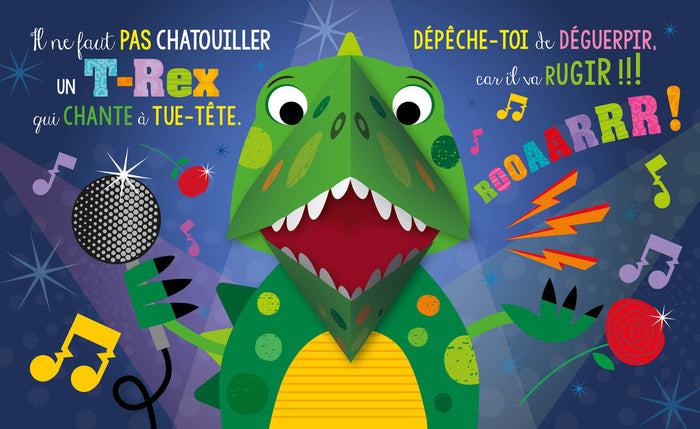 Il ne faut pas chatouiller un dinosaure !