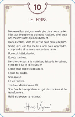 On ne vous demande pas d'y croire - 78 cartes de guidance
