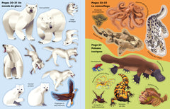 Les animaux dangereux - Mes super autocollants