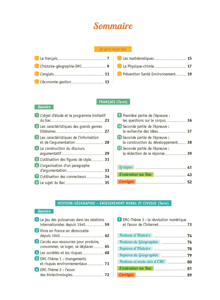 Toutes les matières générales BAC PRO Industriels - Réflexe N° 21