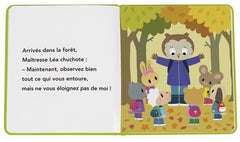 Kimi en forêt avec sa classe