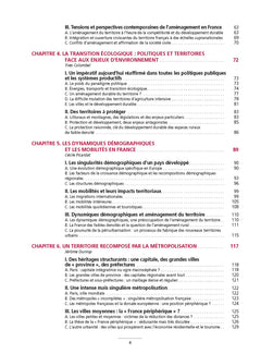 La France - Territoires et aménagement face à la mondialisation Nouveaux continents - 2023