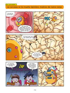Tout savoir en BD sur Le corps humain