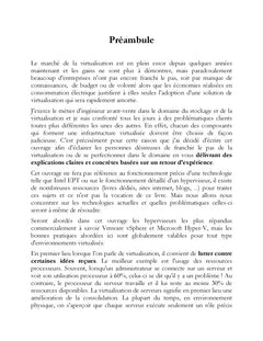 BONNES PRATIQUES, PLANIFICATION ET DIMENSIONNEMENT DES INFRASTRUCTURES DE STOCKAGE ET DE SERVEUR EN ENVIRONNEMENT VIRTUEL