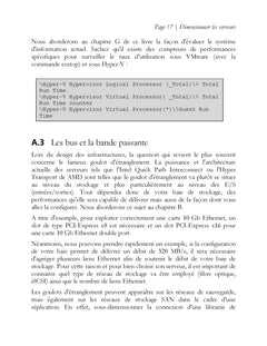 BONNES PRATIQUES, PLANIFICATION ET DIMENSIONNEMENT DES INFRASTRUCTURES DE STOCKAGE ET DE SERVEUR EN ENVIRONNEMENT VIRTUEL