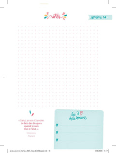 Joyeux journal 2025 - Agenda