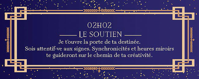 Coffret Le petit oracle des heures miroirs