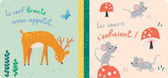 Mes amis de la forêt - Livre en tissu pour bébé