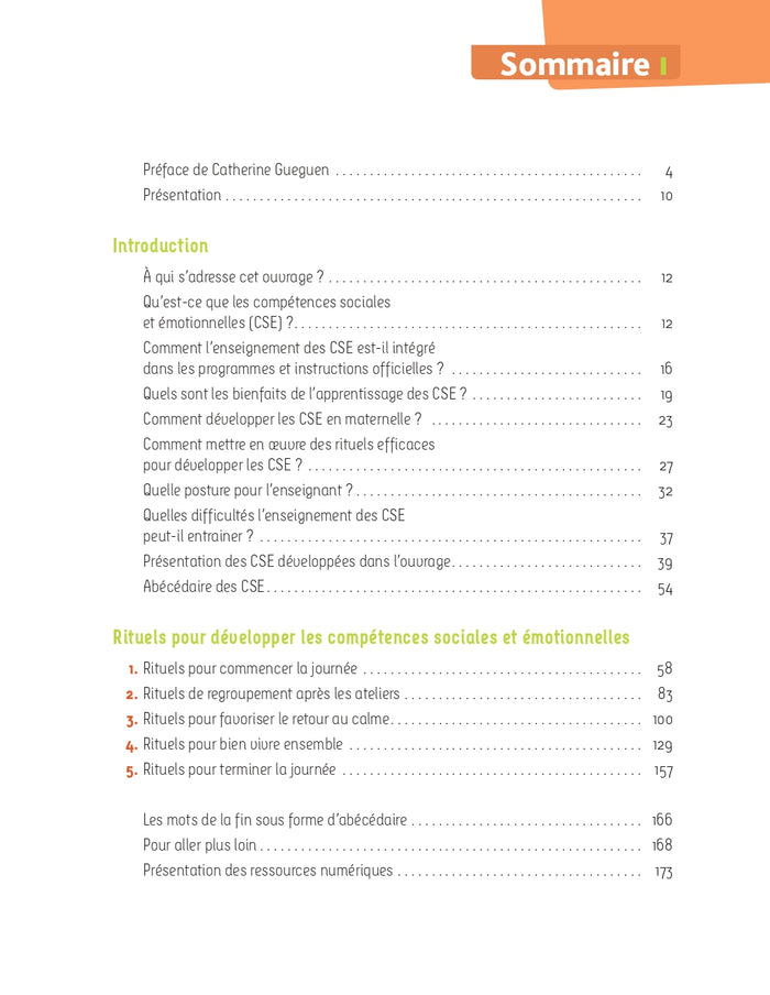 Rituels pour développer les compétences sociales et émotionnelles - Maternelle