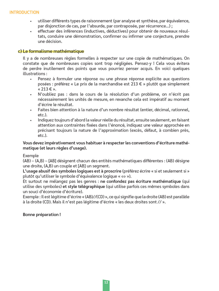 Réussir mon CRPE Maths épreuve d'admissibilité écrit