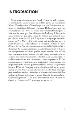 Enseigner l'histoire à l'école