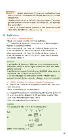 Mathématiques financières