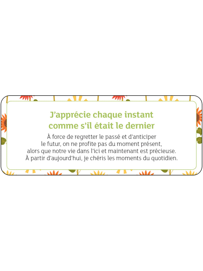 La petite boîte pour vivre l'instant présent