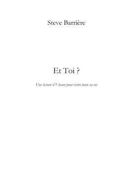 Et toi ?