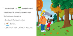 JE LIS AVEC TOI - P'TIT LOUP SE BALADE EN FORET