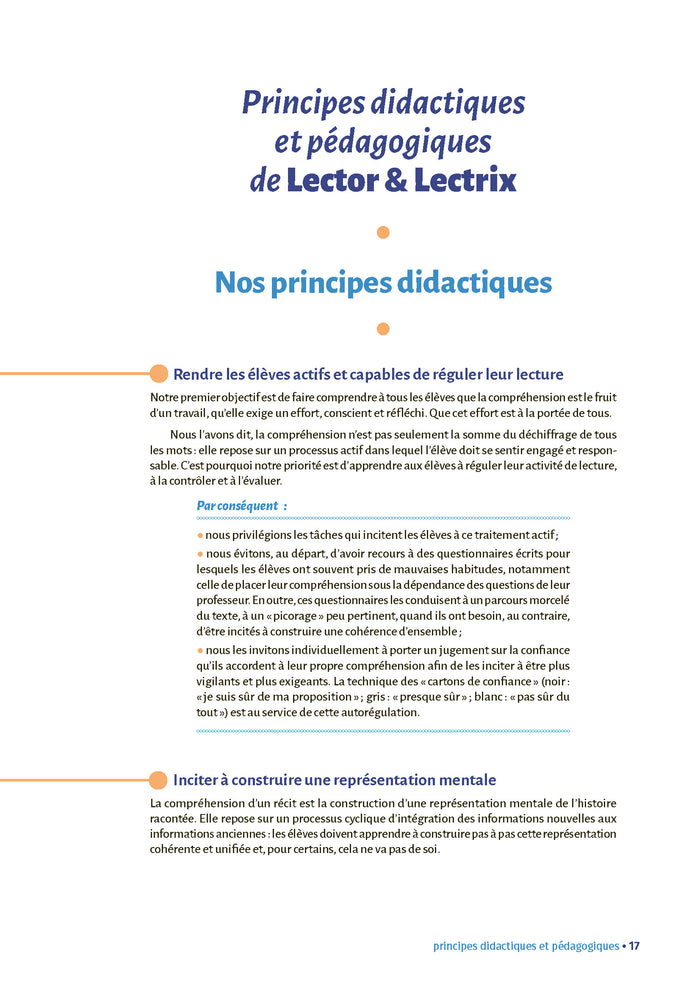Lector et Lectrix Cycle 3