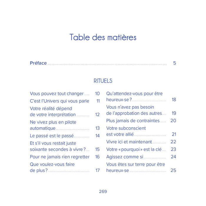Rituels d'éveil à la loi de l'attraction