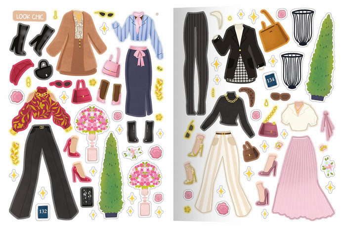 Mes 500 autocollants créatifs - Mes créations de mode