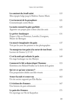 Le pain et le sacré - Les aventures d'un panophile