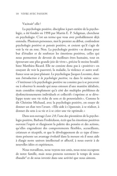 Vivre avec passion