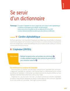 Réussir son entrée en vocabulaire Cycle 2