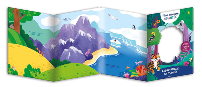 Mon aventure aimantée - Les animaux du monde