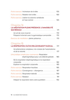 Au coeur des fascias