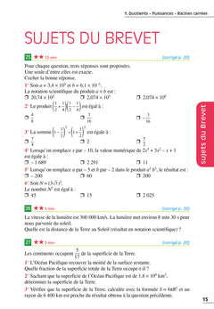 Exos résolus - Maths 3e