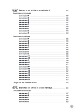 110 entraînements - CAP Accompagnant éducatif petite enfance