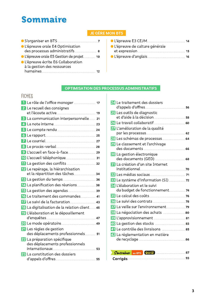Toutes les matières BTS SAM - Réflexe N° 9 - 2025-2026