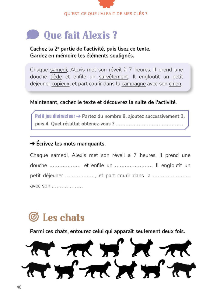 Qu'est-ce que j'ai fait de mes clés ?