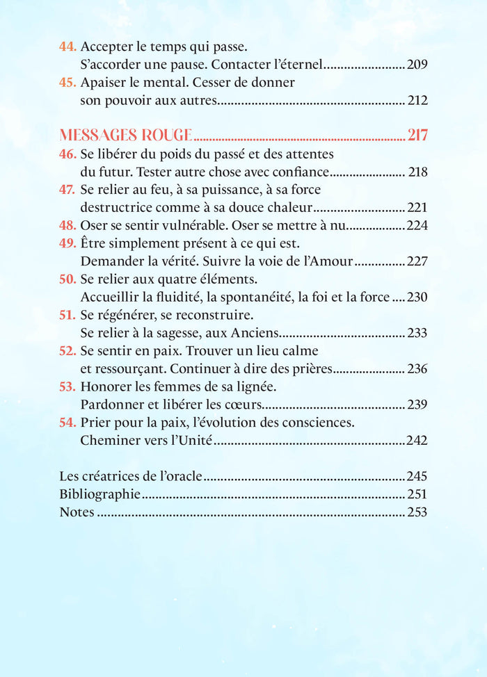 L'oracle des arbres messagers