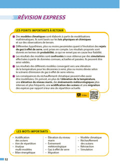 Enseignement scientifique Terminale