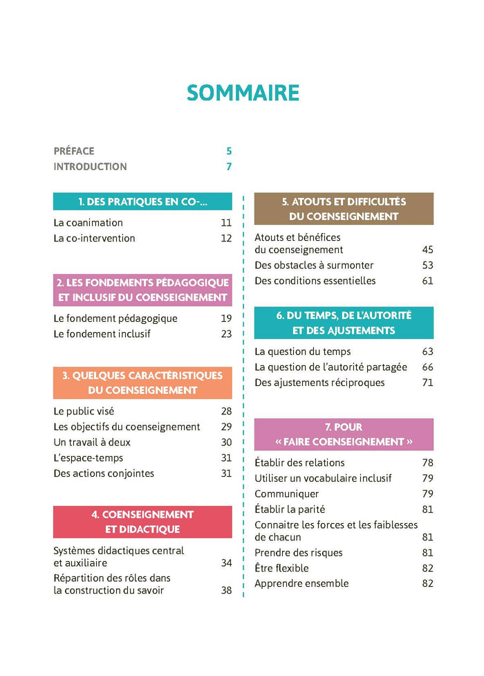 Le coenseignement en pratique