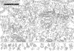 Mes coloriages cherche & trouve loup