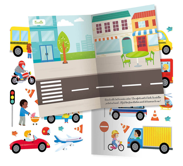 Mes 500 autocollants police et pompiers