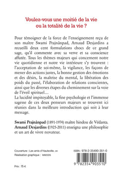 Les formules de Swâmi Prajnânpad - Voulez-vous être sage ou avoir l'air sage ?