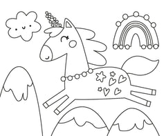 Mes jolies peintures magiques - Licornes