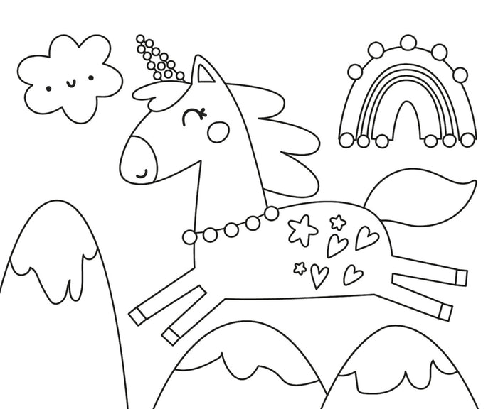 Mes jolies peintures magiques - Licornes