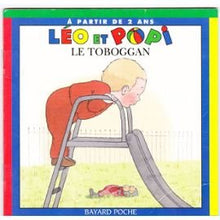 Leo et popi au toboggan