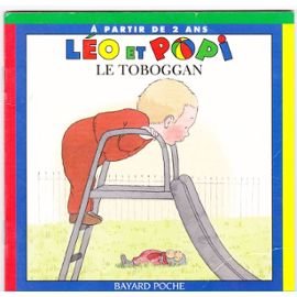 Leo et popi au toboggan