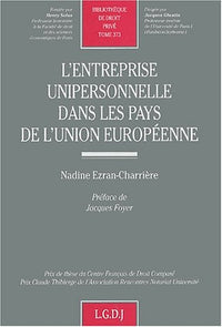 l'entreprise unipersonnelle dans les pays de l'union européenne