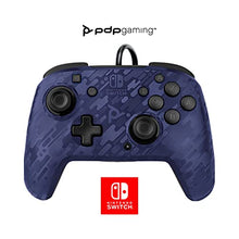 PDP Manette faceoff audio Nintendo Switch Camo bleu