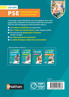 Prévention santé environnement - CAP Accompagnant éducatif petite enfance