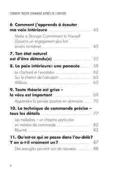 Comment passer commande auprès de l'univers